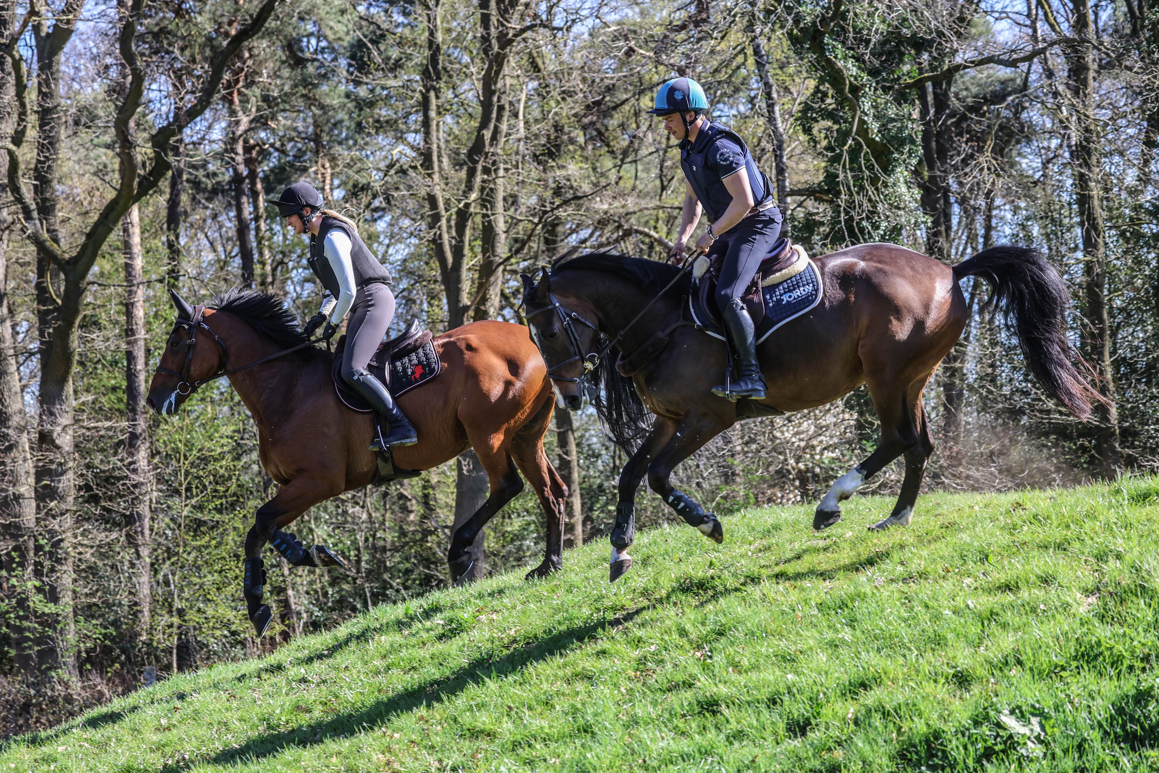 Ruiters bij de Military Boekelo-Enschede